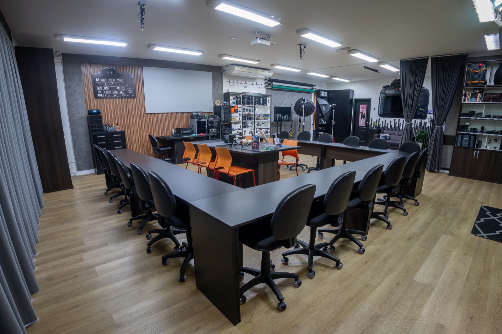 Sala e estrutura de ensino
